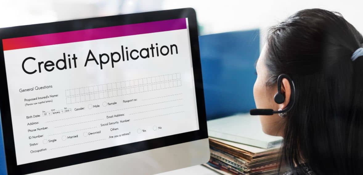 Credit card application